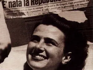 Due giugno 1946: il titolo del Corriere della Sera. Fu anche la prima volta delle donne ammesse al voto