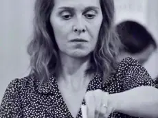 Paola Cortellesi in una scena del film "C’è ancora domani"