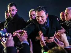 Il premier Albin Kurti (foto Epa)