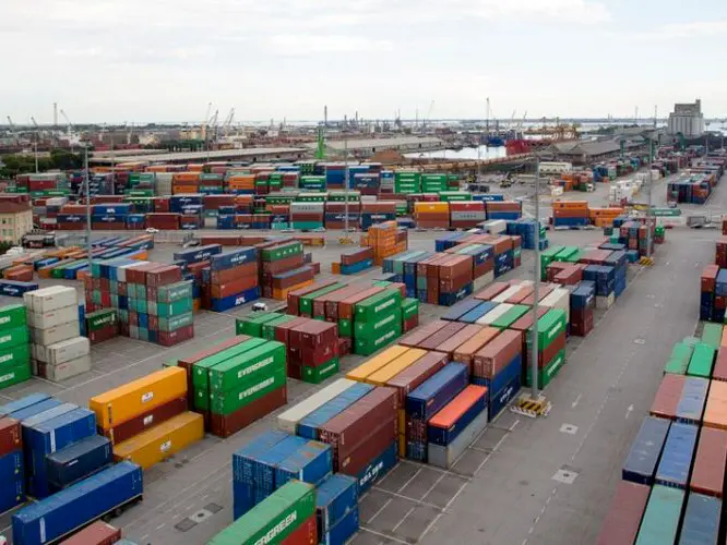 Container al Porto commerciale di Marghera