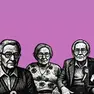 I ritratti delle quattro intervistate. Da sinistra verso destra: Emma Mattiuzzo, Bruna Cloblizch, Elena Carlet e Giulia Pazzogna