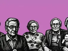 I ritratti delle quattro intervistate. Da sinistra verso destra: Emma Mattiuzzo, Bruna Cloblizch, Elena Carlet e Giulia Pazzogna