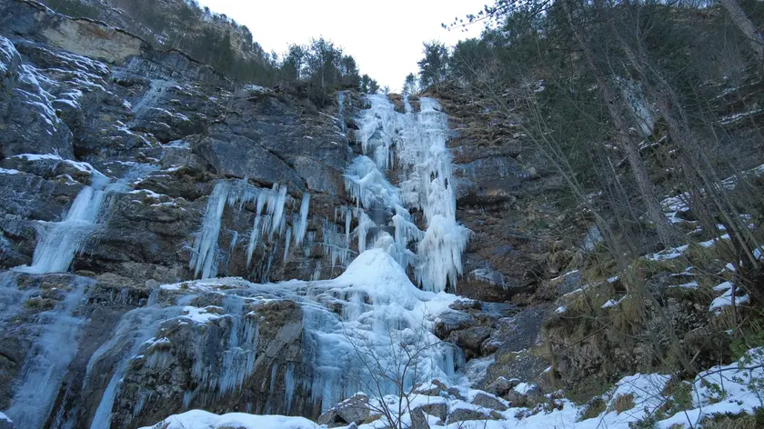Le meravigliose cascate di Chiusaforte