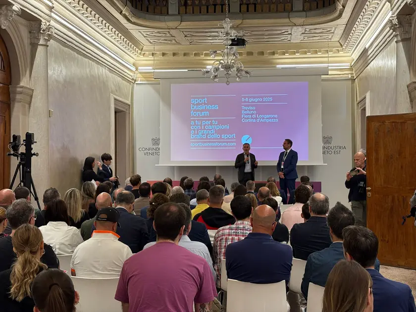 Un incontro allo Sport Business Forum dello scorso anno