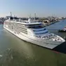 Una nave da crociera al Terminal di Fusina