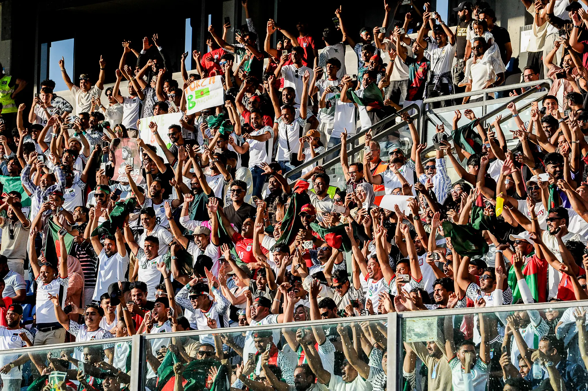 Il tifo bengalese ©FSGC/Pruccoli | San Marino Stadium, 5 giugno 2026