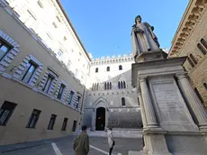 Banca MPS (Monte Paschi di Siena) a piazza Salimbeni