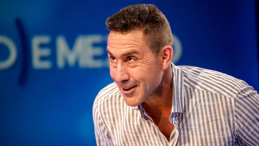 Roberto Vannacci ospite di Lilli Gruber a “Otto e mezzo” (foto Ansa)