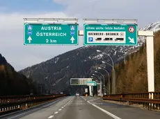 L'autostrada al passo del Brennero tra Austria e Italia