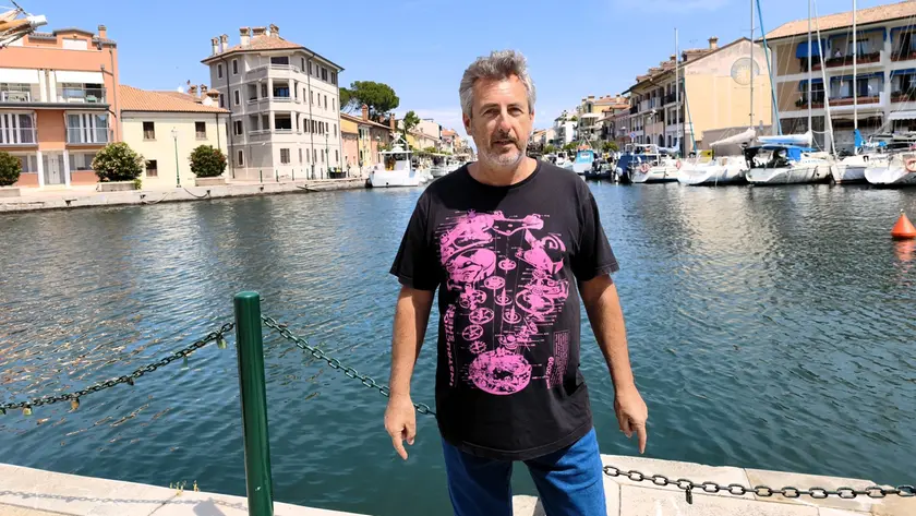 Il neopresidente della Cooperativa Pescatori di Grado Luca Corbatto