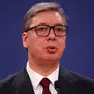 Il presidente serbo Aleksandar Vucic