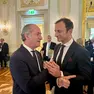 Zaia e Fedriga nel maggio 2025 al Festival delle Regioni e delle Province autonome (Foto dal profilo Fb di Fedriga)