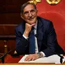 Il presidente del Senato Ignazio La Russa (foto Ansa)