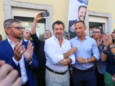 Matteo Salvini con Fedriga