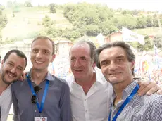 Salvini, Fedriga, Zaia e Fontana