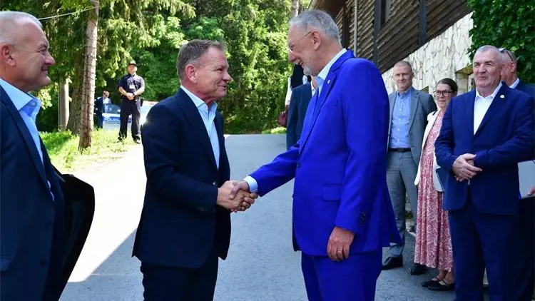 L’incontro tra Matoz e Božinovic
