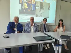 Da sinistra Pierluigi Ascani, Fabio Pillon, Alessandro Russo e Monica Paoletich