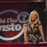 La conduttrice Federica Sciarelli all'interno dello studio Rai da dove va in onda Chi l?ha visto?