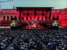 Piazza San Marco allestita per un concerto
