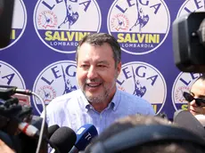 Il leader della Lega Matteo Salvini