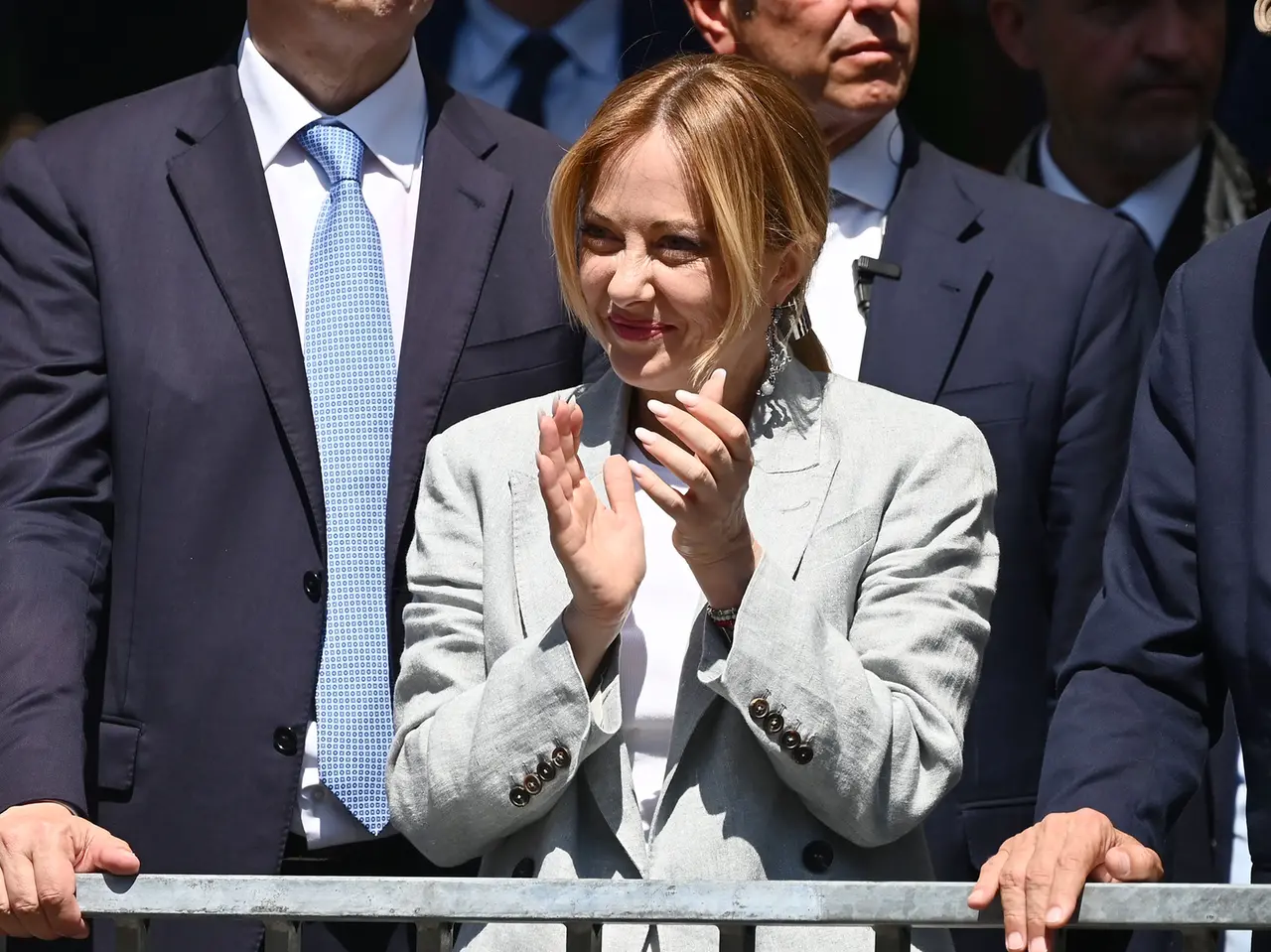 La premier Giorgia Meloni