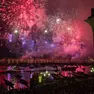Fuochi d'artificio per il gran finale della Festa del Redentore