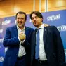 Il ministro Matteo Salvini e il presidente della Regione Veneto Alberto Stefani