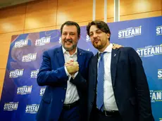 Il ministro Matteo Salvini e il presidente della Regione Veneto Alberto Stefani