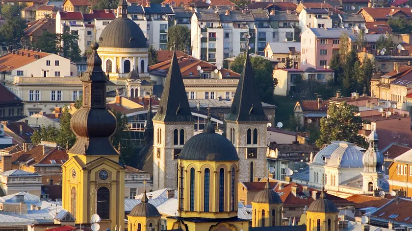 Una veduta di Sarajevo, dove ha sede l’Alto rappresentante per la Bosnia-Erzegovina