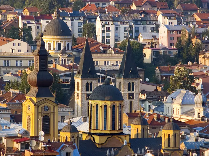 Una veduta di Sarajevo, dove ha sede l’Alto rappresentante per la Bosnia-Erzegovina