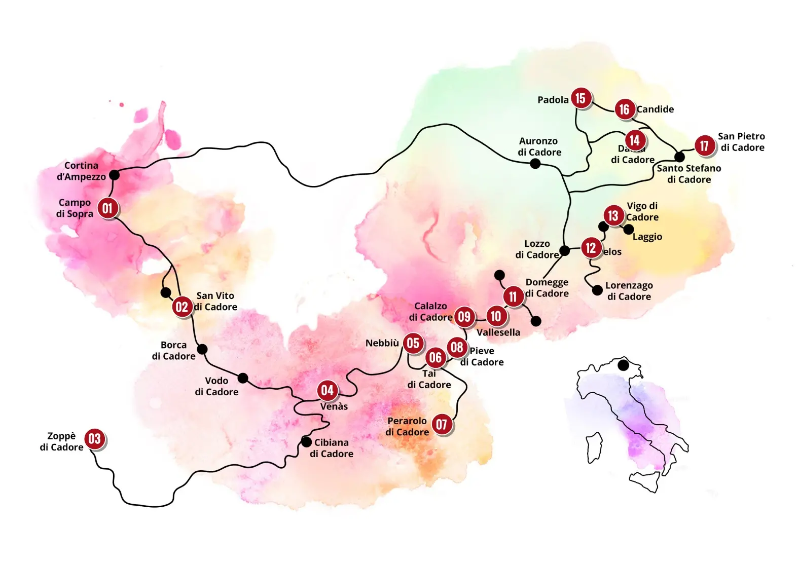 Undici musei, concerti diffusi nelle Dolomiti