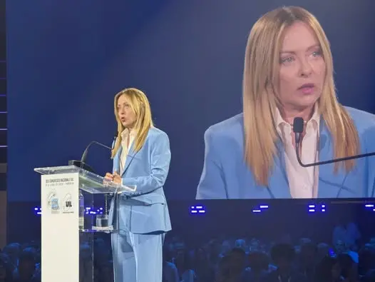 La premier Giorgia Meloni