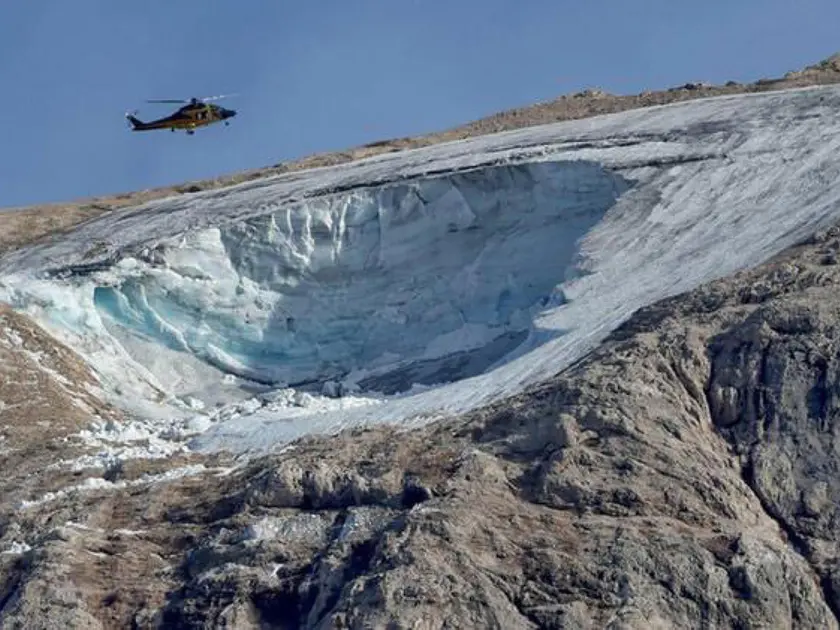 Marmolada, ill uogo della tragedia