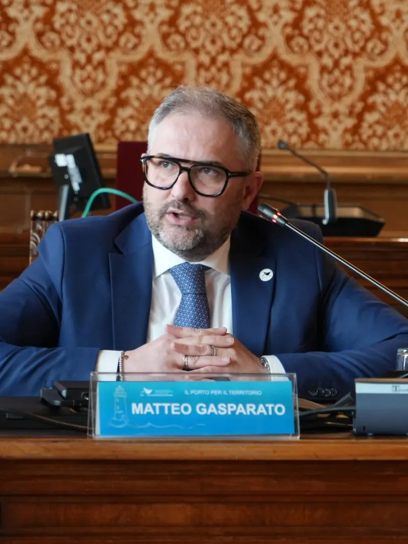 Matteo Gasparato, presidente dell’Autorità portuale di Venezia e Chioggia