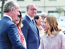 Luca Zaia con Giorgia Meloni