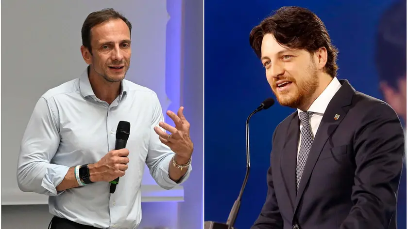 Massimiliano Fedriga e Alberto Stefani