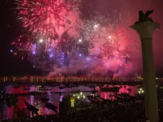 Fuochi d'artificio per il gran finale della Festa del Redentore