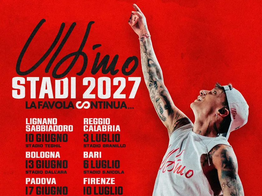 Ultimo nel 2027 tornerà a Nordest con due date a Lignano e Padova
