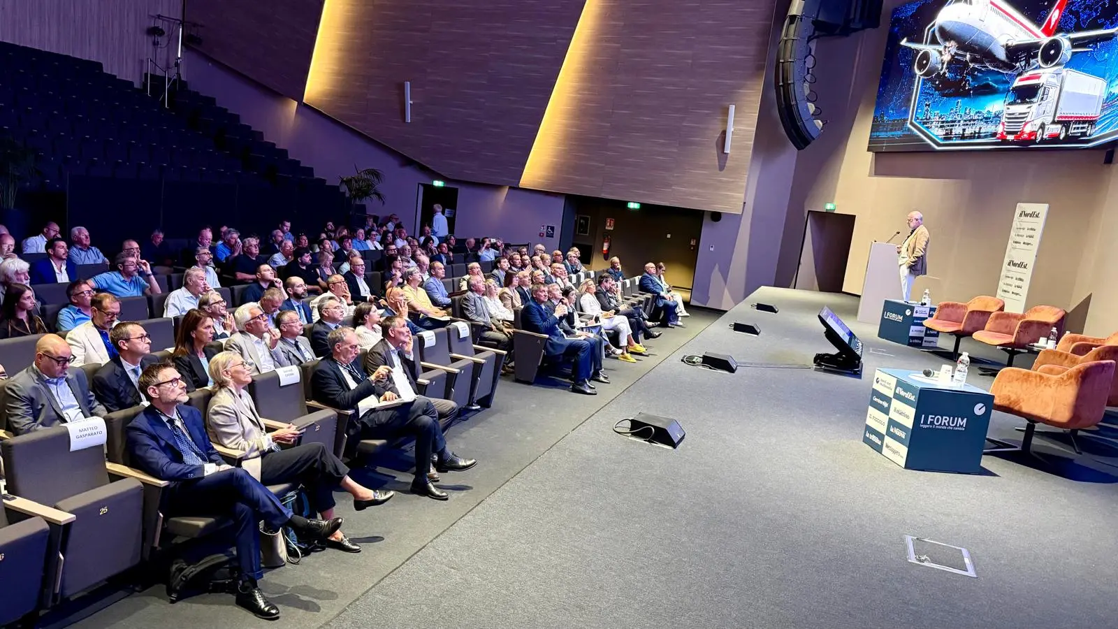 Forum infrastrutture a Padova: la platea