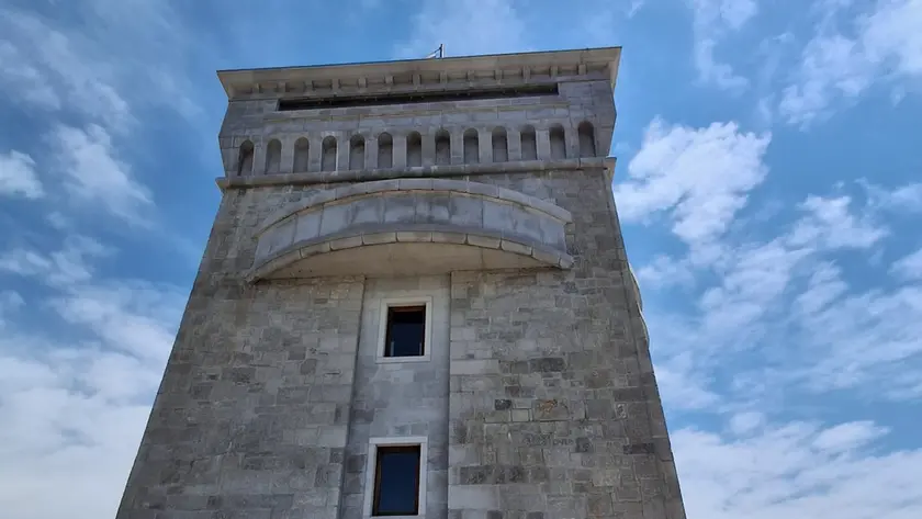 Il Monumento della pace di Cerje