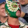 El Grande Americano (nome d'arte di Marcel Barthel, anche noto come Ludwig Kaiser in Wwe), inquadrato durante Messico-Inghilterra