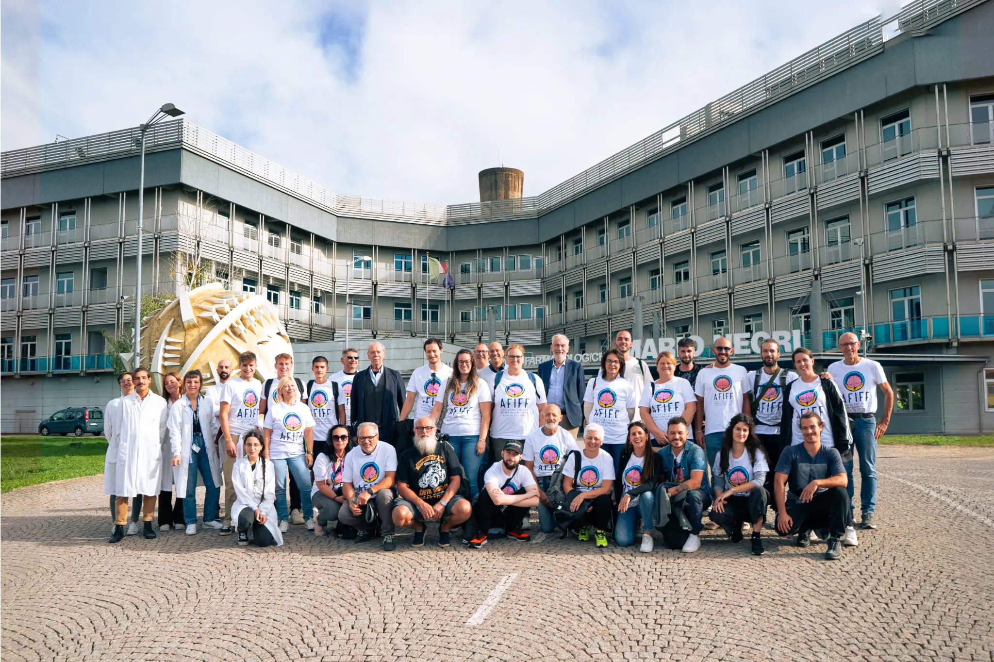 Insonnia familiare fatale: una delegazione di Afiff in visita all'istituto Mario Negri di Milano