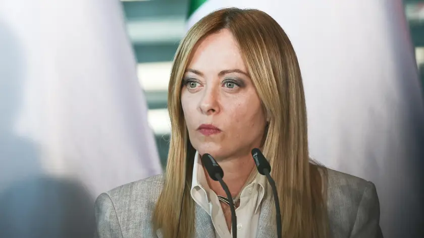 Giorgia Meloni (foto Epa)