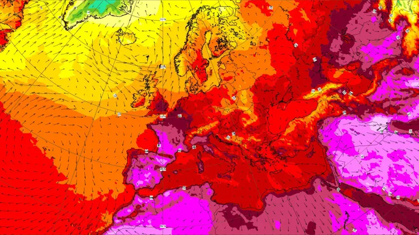 Una mappa tratta dal profilo World Meteorological Organization