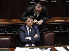 Ettore Rosato con Matteo Renzi ai tempi del governo guidato dall’allora segretario del Partito democratico