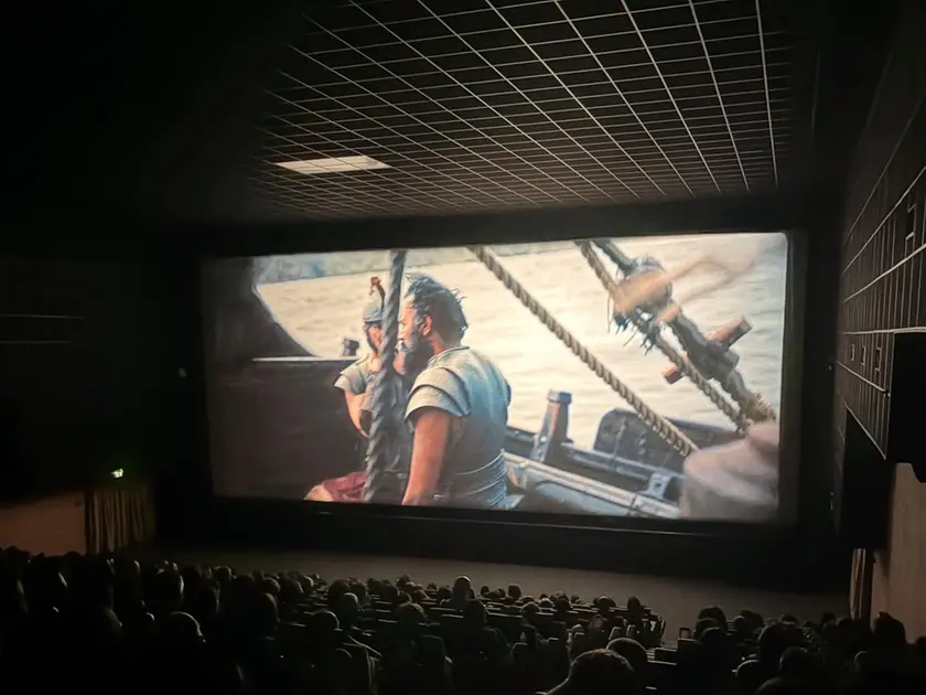 La prima proiezione di Odissea al cinema Cinergia di Conegliano
