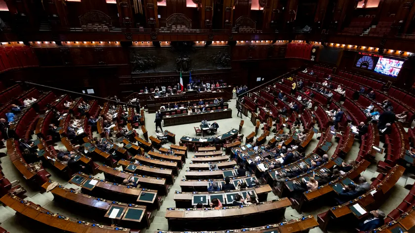La Camera dei deputati (foto Ansa)