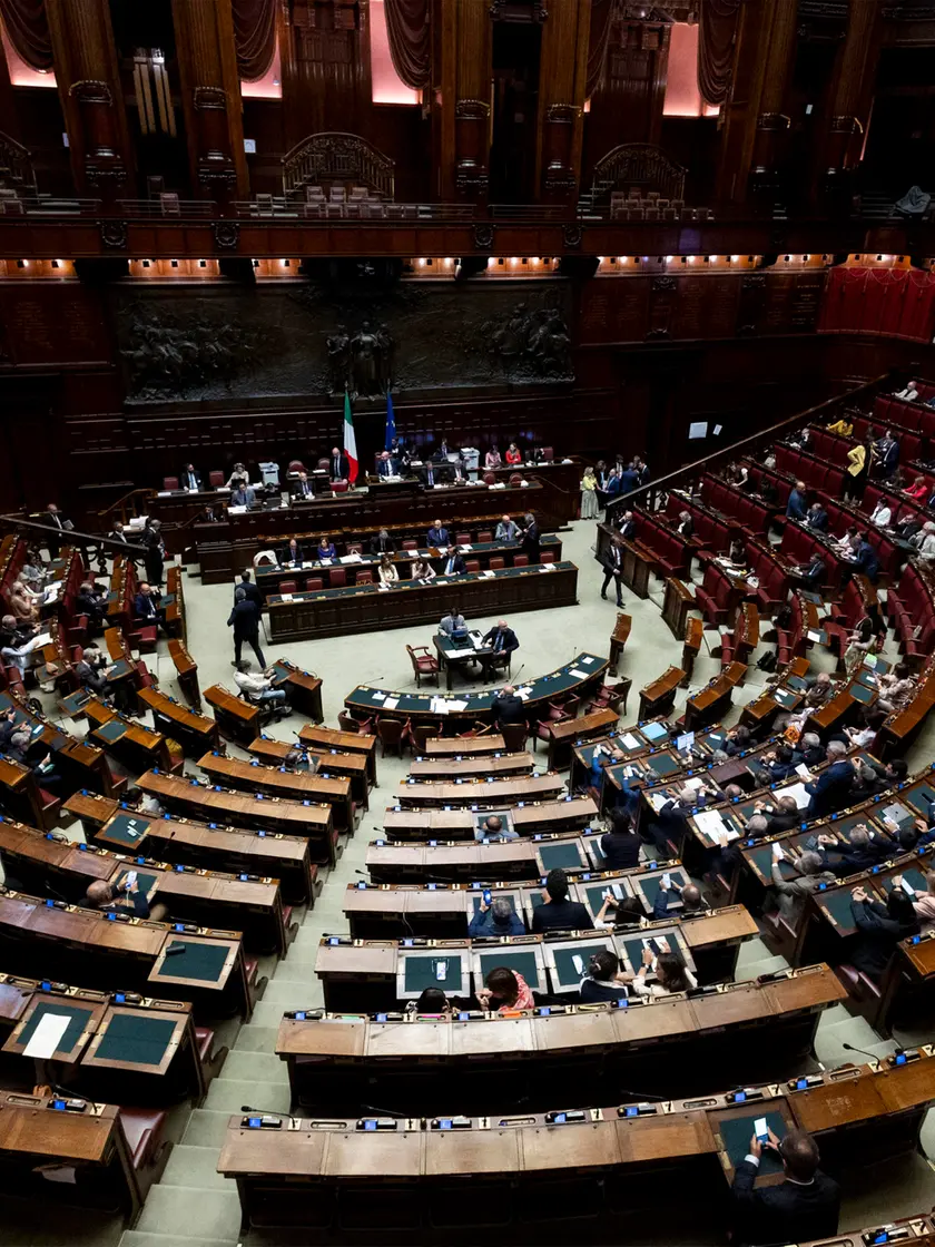 La Camera dei deputati (foto Ansa)