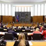 Una seduta plenaria del Parlamento sloveno a Lubiana