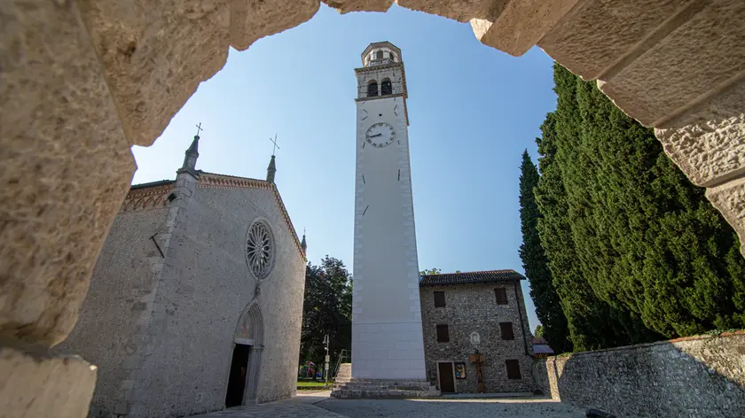 La piazza di Maniago